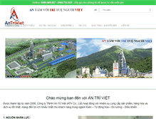 Tablet Screenshot of antriviet.com
